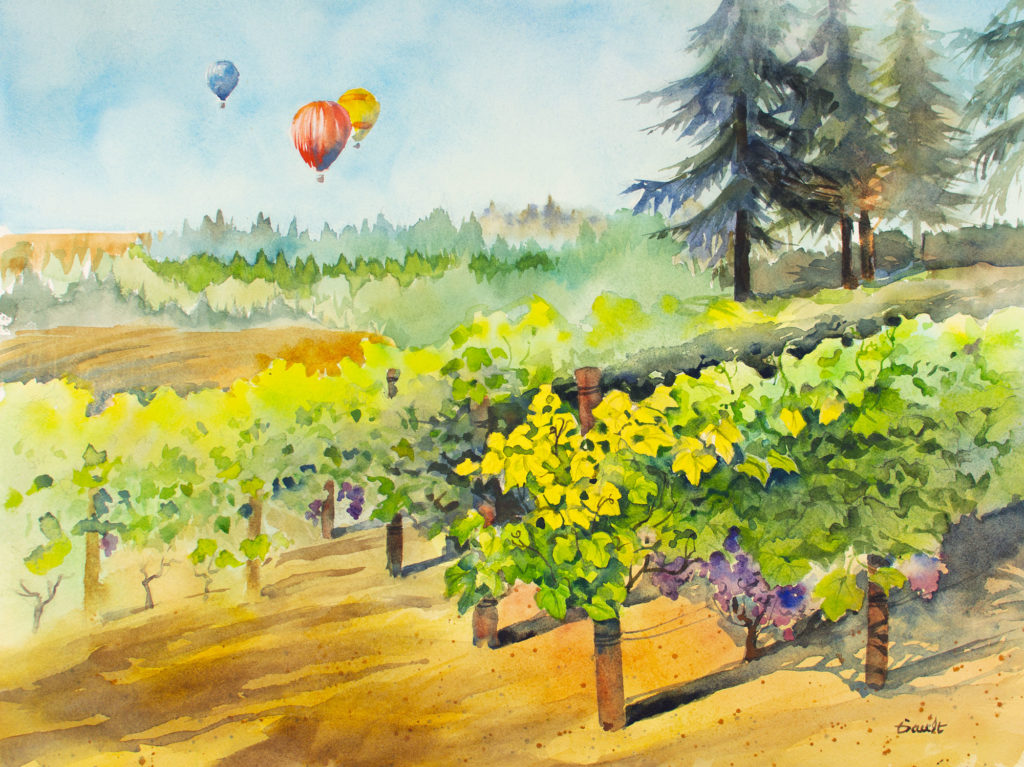 Balanza Vineyard Painting