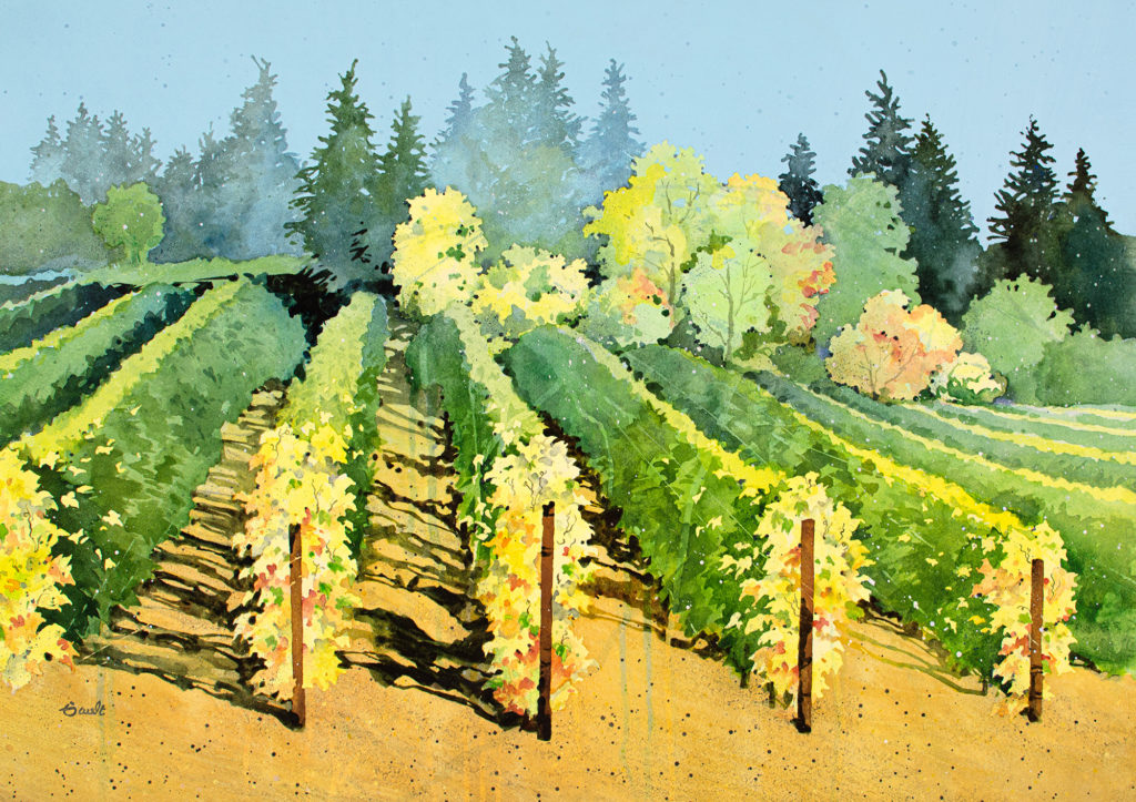 Balanza Vineyard Painting