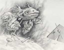 Starship Future Worlds 17 Surreal Drawing